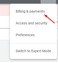 Google Ads Billing and Payments
